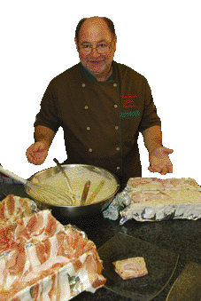 Pasteten von Ernst Kronreif, Gasthof Hohlwegwirt, Hallein, Salzburg