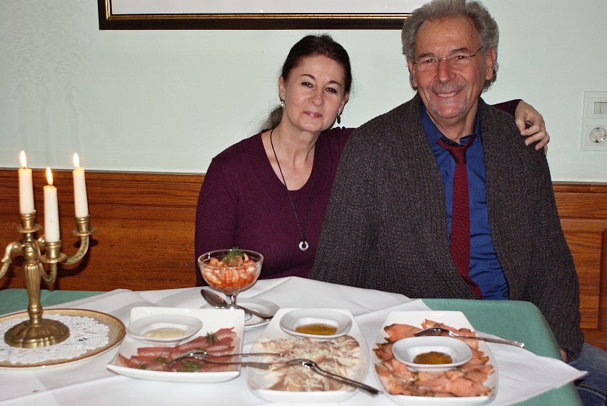 Geburtstags-Brunch für Claudia Sauer im Jänner 2016 im Gasthof Hohlwegwirt